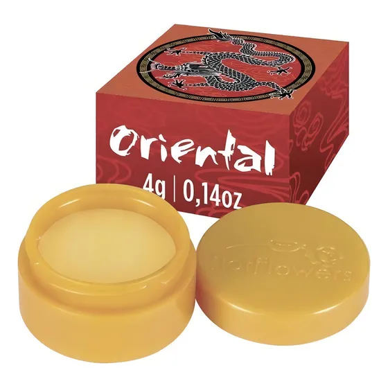 Excitante Pomada Intima Oriental 4g Hot Flowers - Sexshop