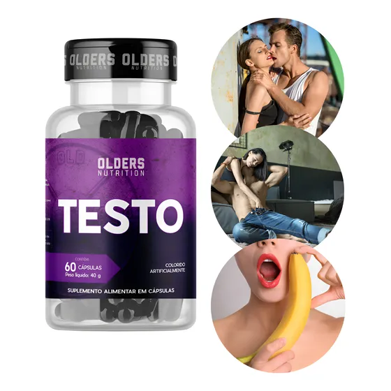 Testo Olders Nutrition Zma 40g Libido Máximo Potente Sexshop