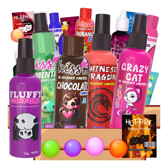 Kit Especial Gel Lubrificante Sexy Promoçao (100% Só Geis !)