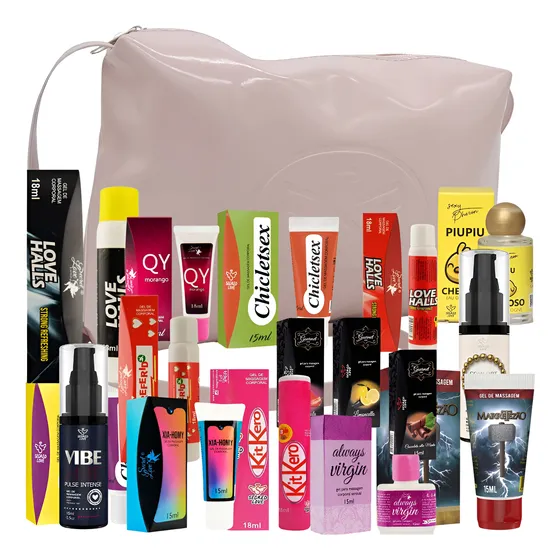 Kit 20 Produtos Gel Lubrificante Sexshop Renda Extra!!!